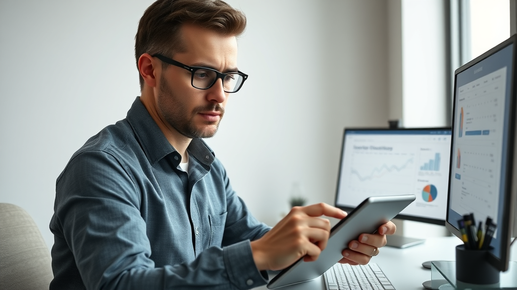 diligent marketer reviewing and cleaning email lists to improve email open rates