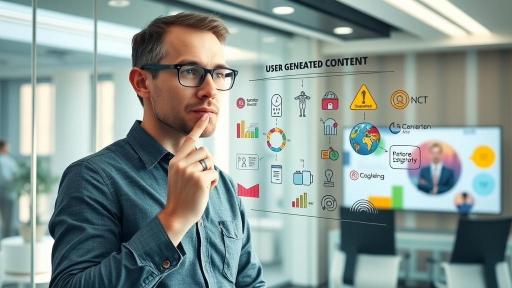 marketer mapping user-generated content strategy for maximum brand impact