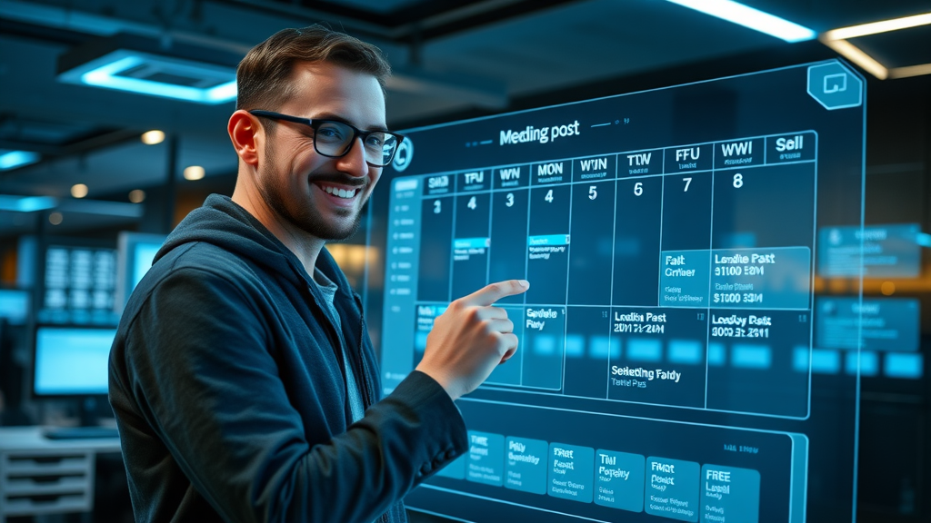 optimizing social media content calendar scheduling for peak engagement