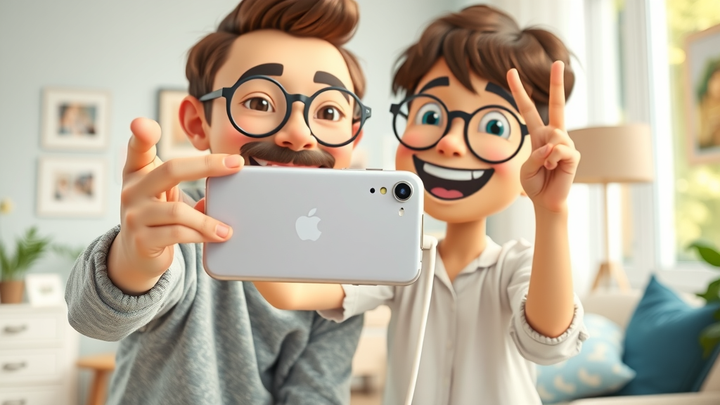 enthusiastic user capturing selfie for product review, user-generated content example