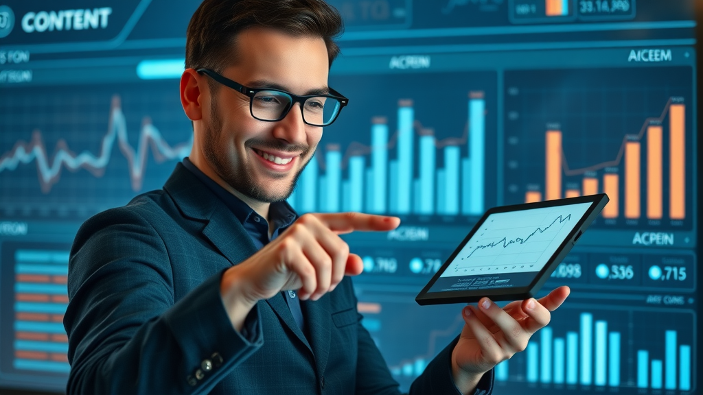 analytical professional comparing data to find the best social media post ideas