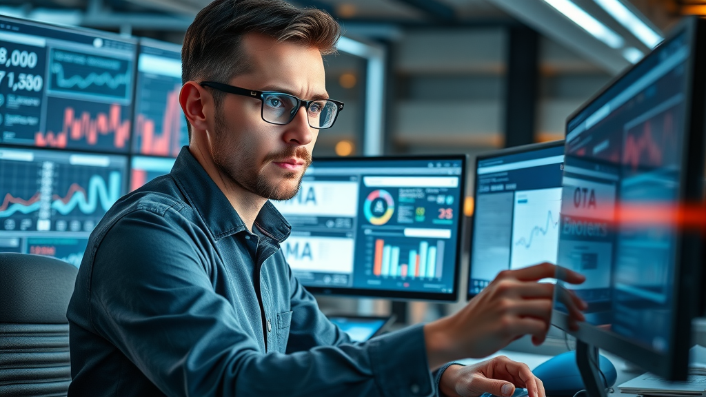 modern marketer using AI-powered email marketing analytics tools