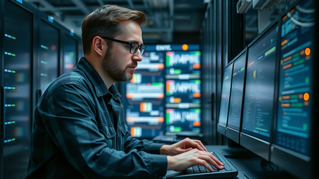 IT professional configuring email server settings for better deliverability