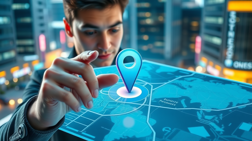 google maps integration with google business profile, digital location pin accuracy